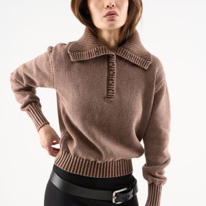 Agnes Brown Knit