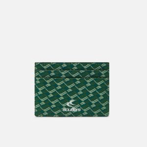 Monogram Green Wallet