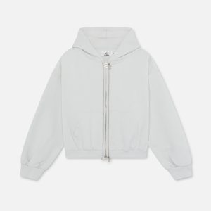 Steel Grey Zipper