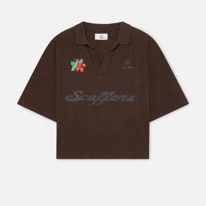 Tropical Brown Polo