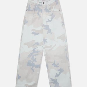 Radiant Light Blue Camo Pants
