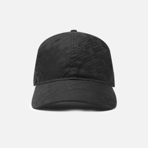 Monogram Black Cap