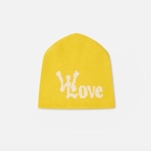 With Love Yellow Beanie