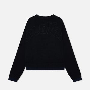 Double Black Knit