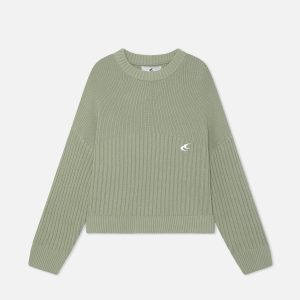 Pin Green Knit