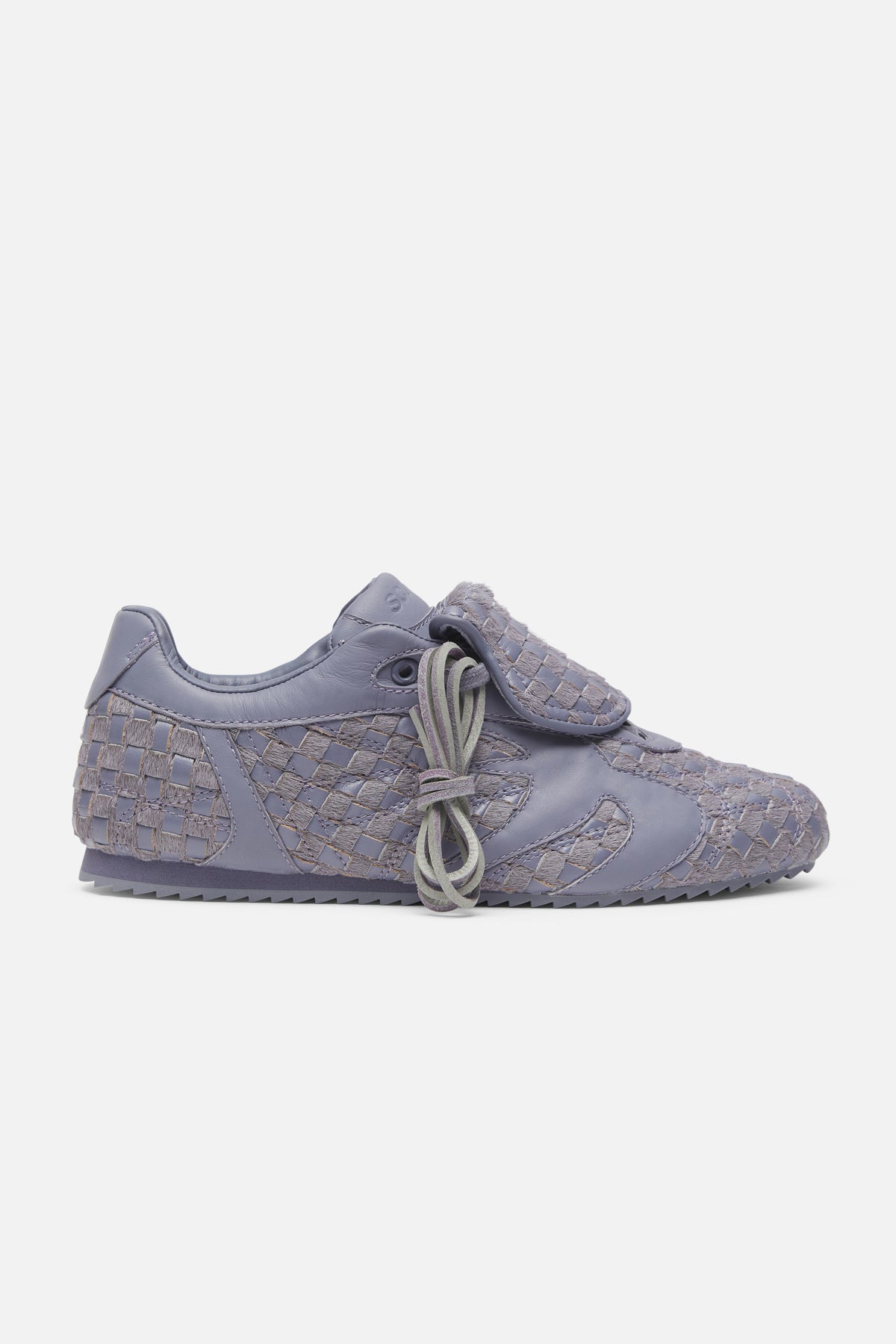 Iconic Braided Purple Sneaker - Image 2