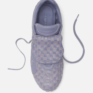Iconic Braided Purple Sneaker