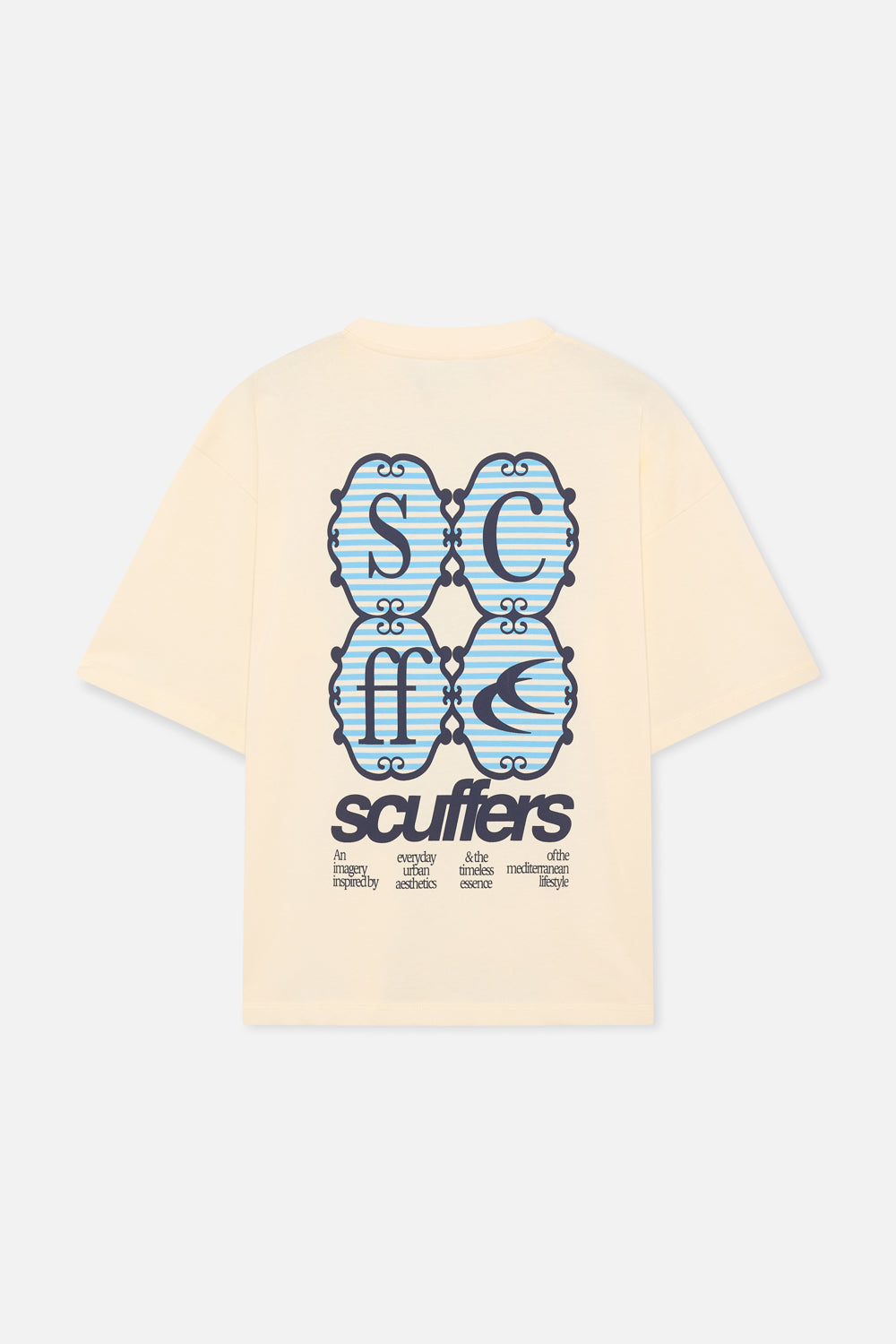 Barcelona Ecru T-Shirt - Image 6