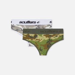Camo Green & Grey Shorties