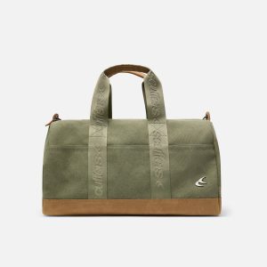 Canvas Green Duffle Bag
