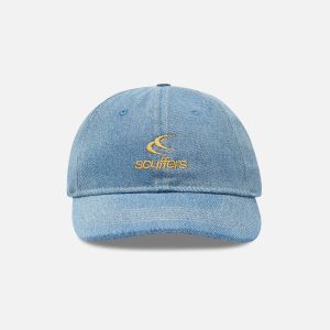 Classic Light Blue Denim Cap