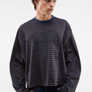 Raw Striped Brown Longsleeve