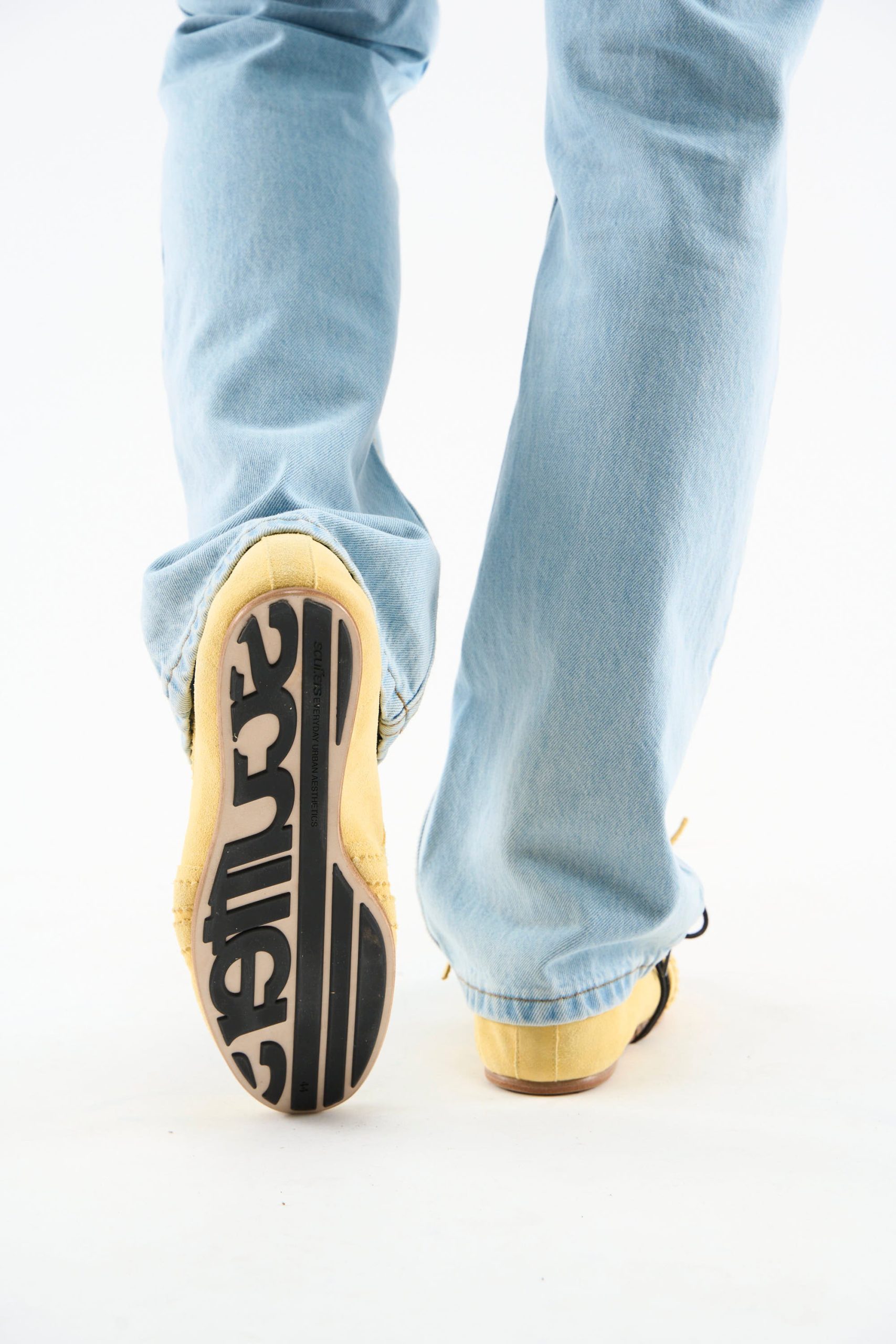 Iconic Suede Yellow Shoes - Image 11