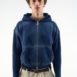 Exit Navy Zipper
