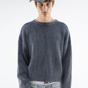Cindy Navy Knit