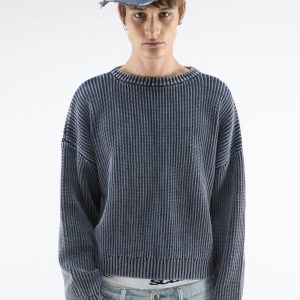 Cindy Navy Knit