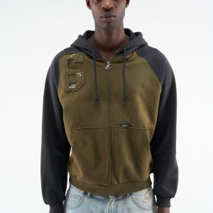 Inside Green Zipper