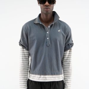 Somewhere Navy Polo