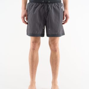 Pinstripe Black Swimpants