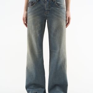 Marlen Washed Blue Pants