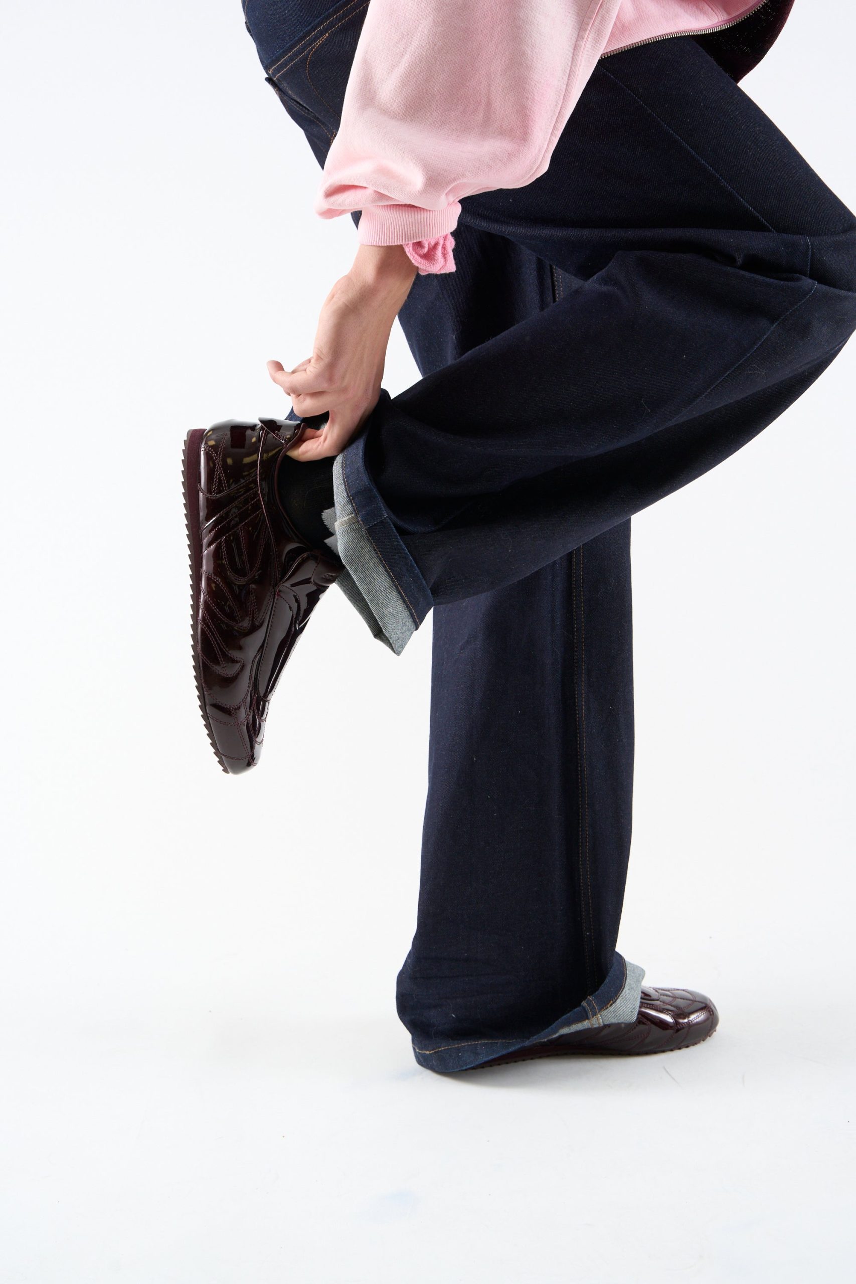 Iconic Radiant Burgundy Sneakers - Image 8