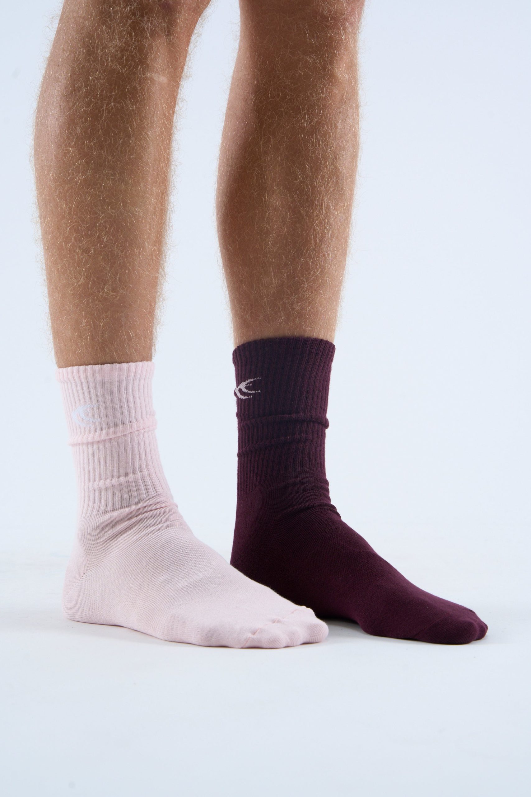 Iconic Pink & Burgundy Socks - Image 4