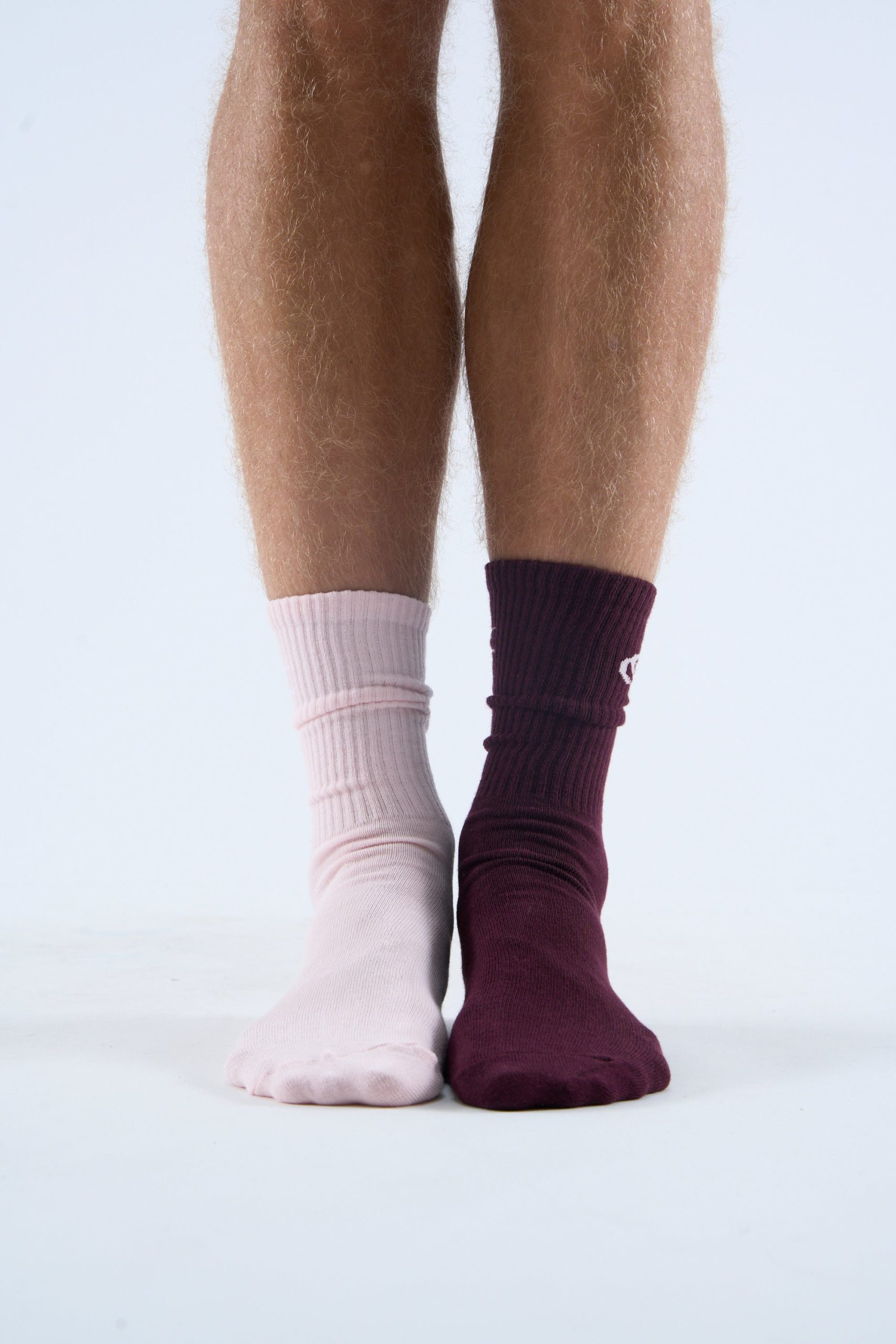 Iconic Pink & Burgundy Socks - Image 6