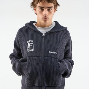 Signal Dark Knit Zipper