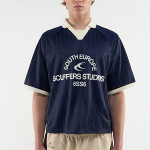 Rising Navy Football T-Shirt