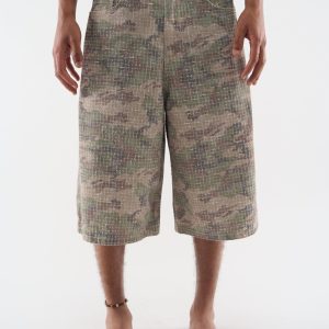 Ribstop Camo Jorts