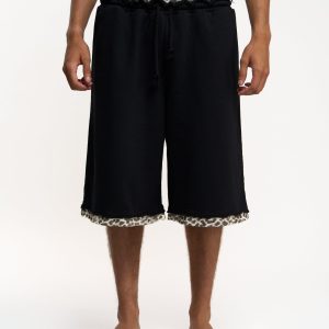 Leo Black Jorts