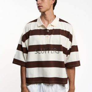 Letter Brown Polo