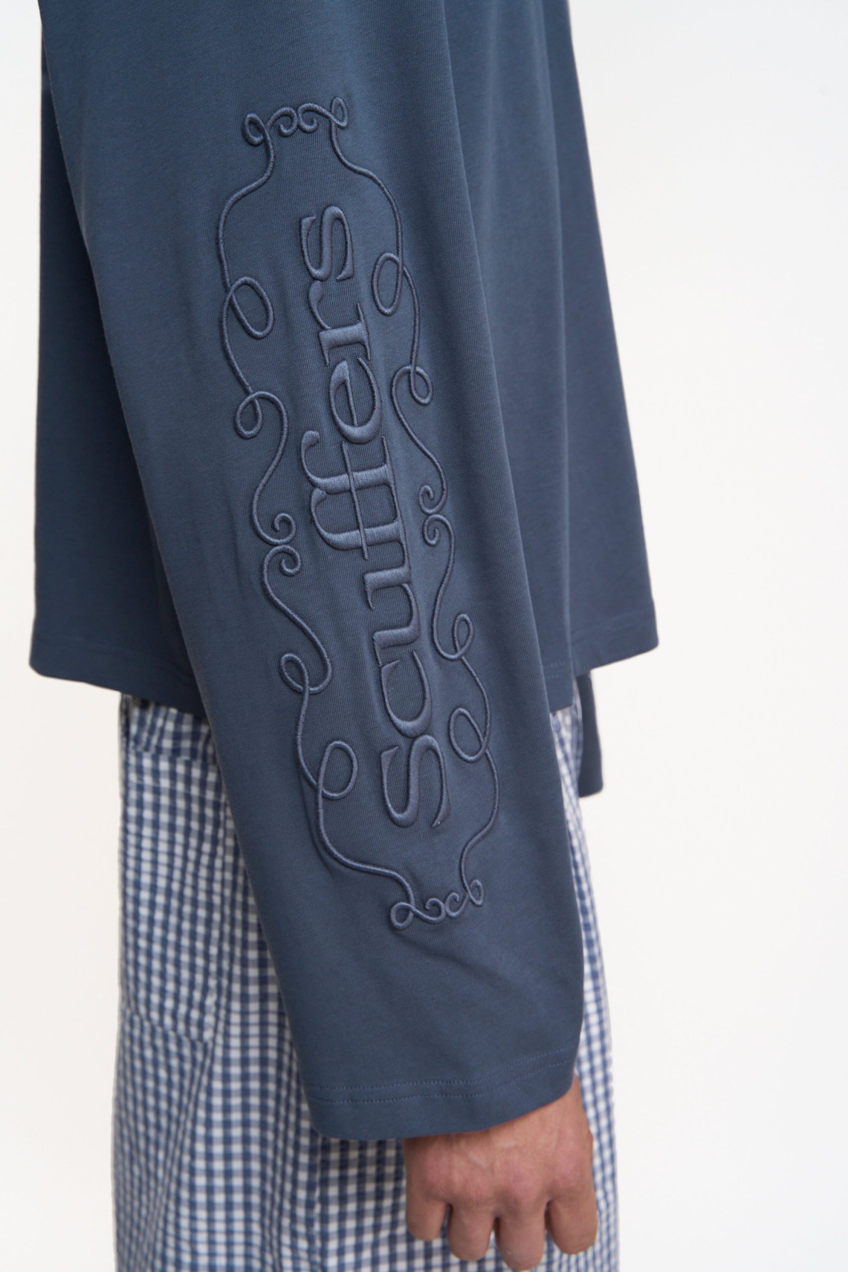Barcelona Navy Longsleeve - Image 4
