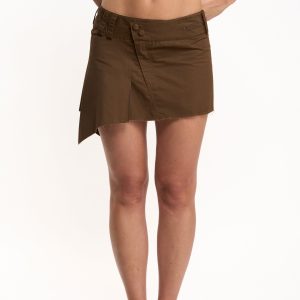 Samanta Brown Skirt