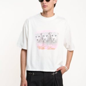 Cats White T-Shirt
