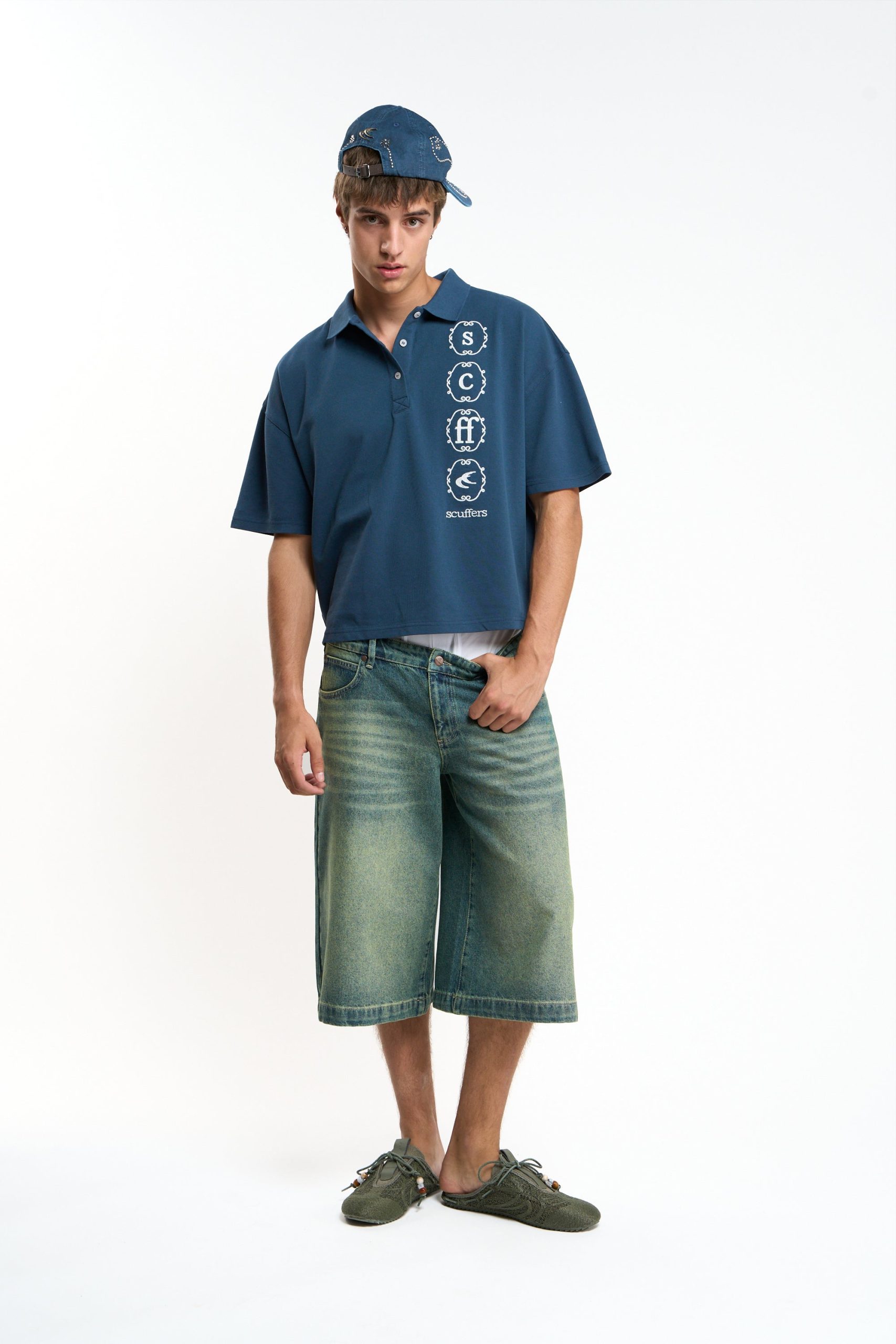 Barcelona Navy Polo - Image 2