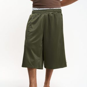 Eggplant Green Shorts
