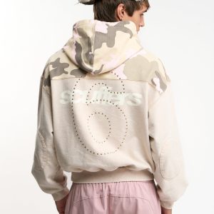 Lizzie Ecru Camo Hoodie