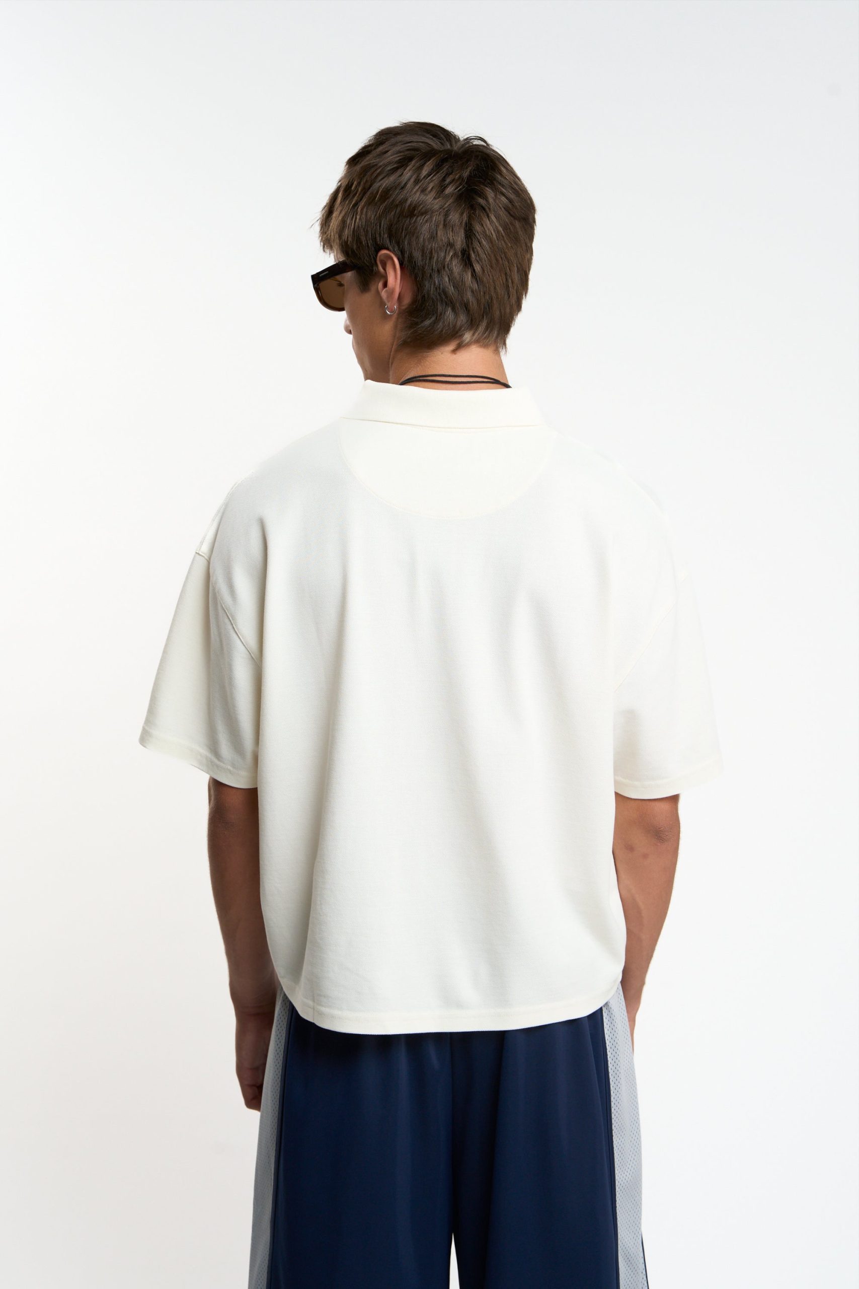 Barcelona White Polo - Image 3