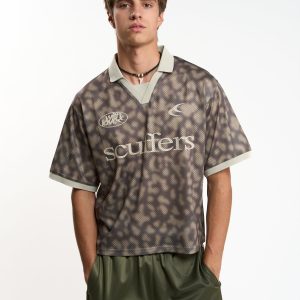 Jonesy Leopard Football T-Shirt