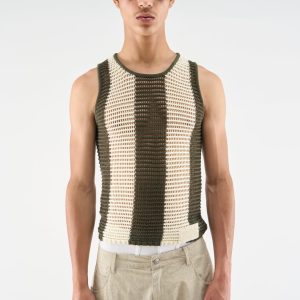 Spider Ecru Tank Top