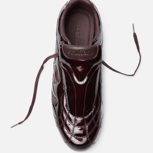 Iconic Radiant Burgundy Sneakers