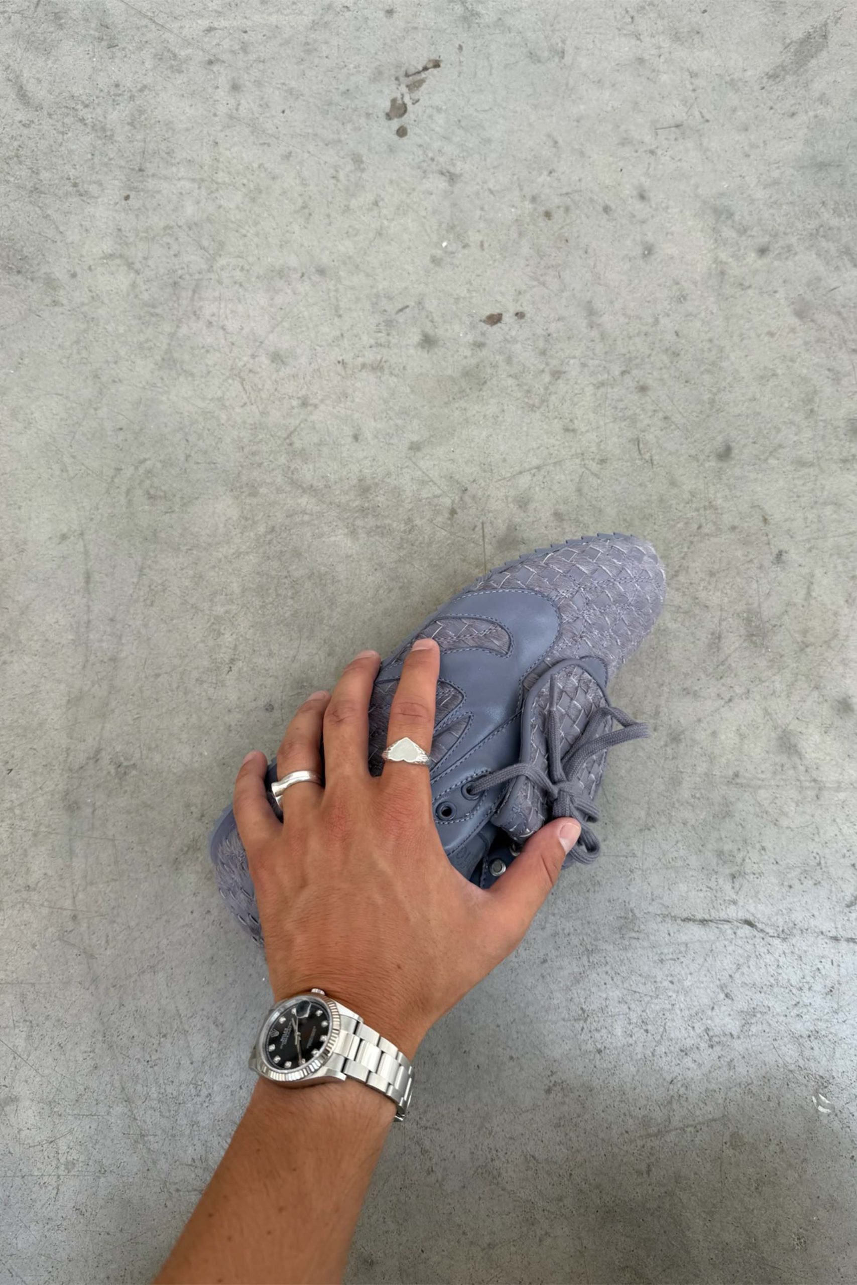 Iconic Braided Purple Sneaker - Image 8