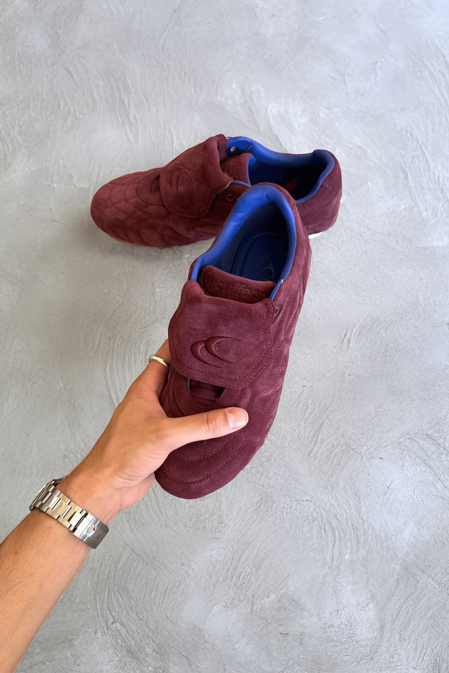 Iconic Suede Burgundy Sneaker - Image 10