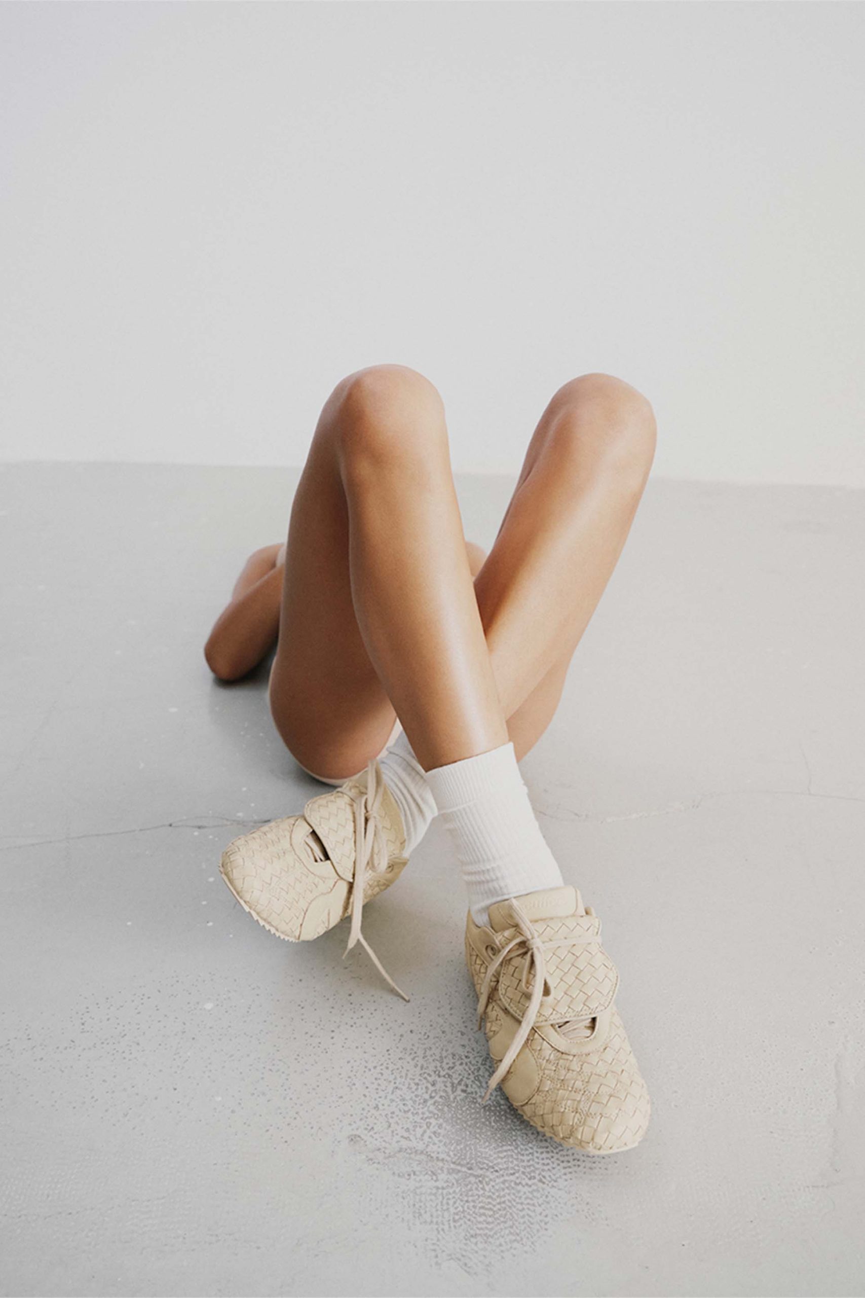 Iconic Braided Beige Sneaker - Image 10