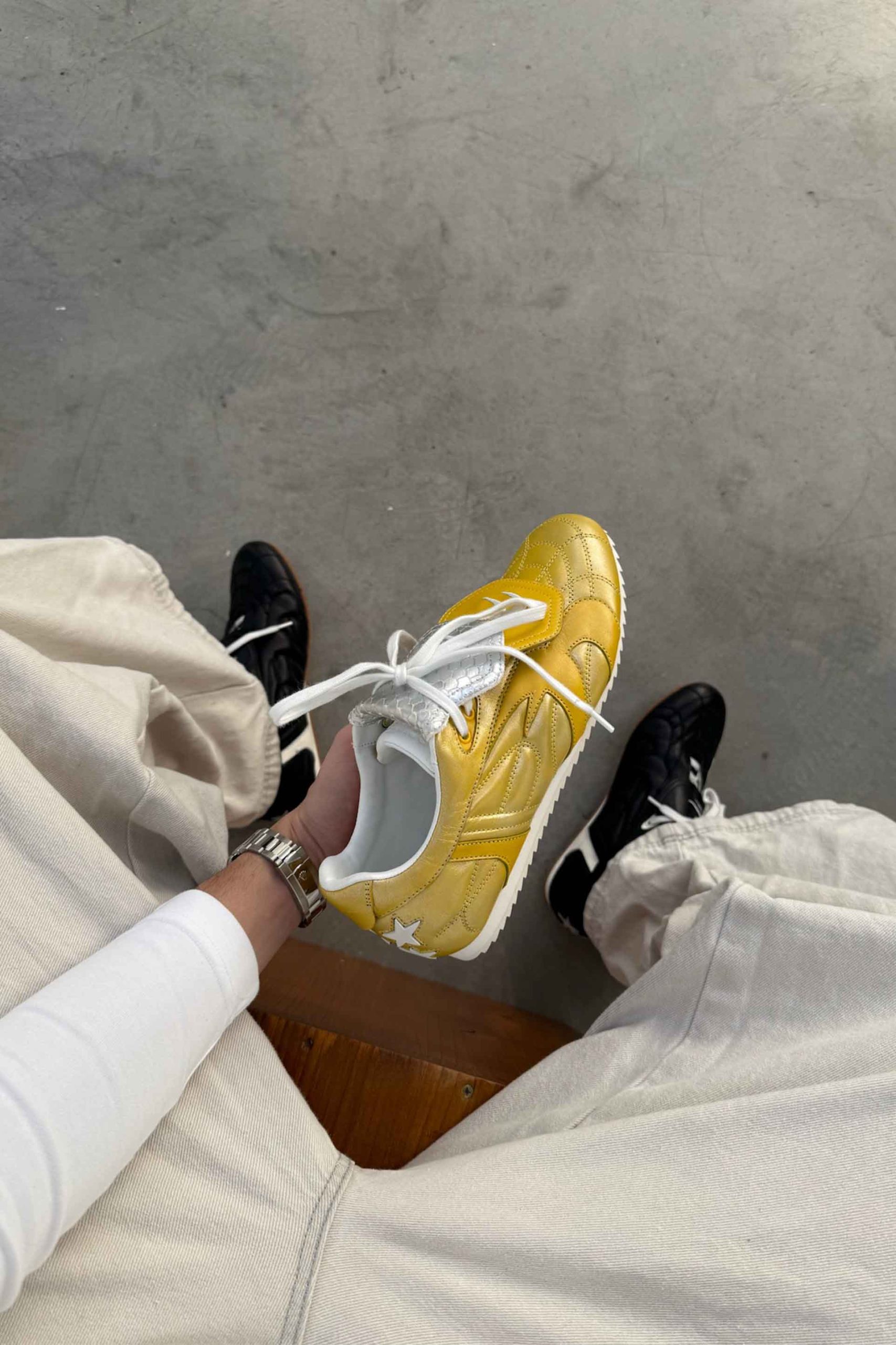 Iconic Yellow Sneaker - Image 8
