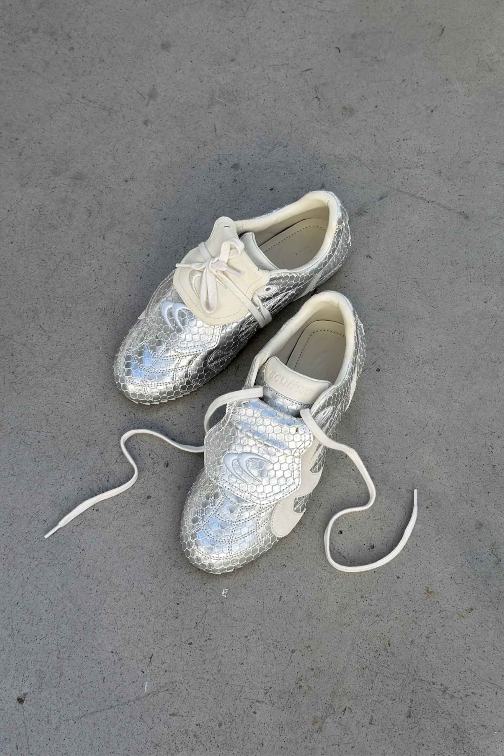 Iconic Silver Sneaker - Image 9