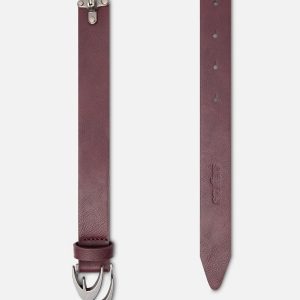 Lock Burgundy Belt