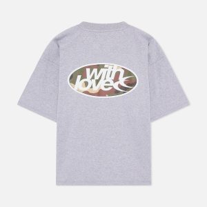 Loving Grey Melange T-Shirt