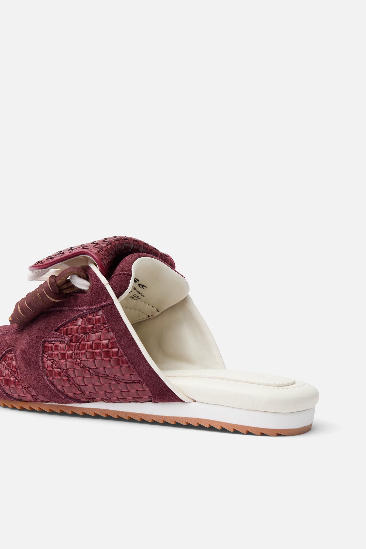 Iconic Mule Red Wine Sneaker - Image 3